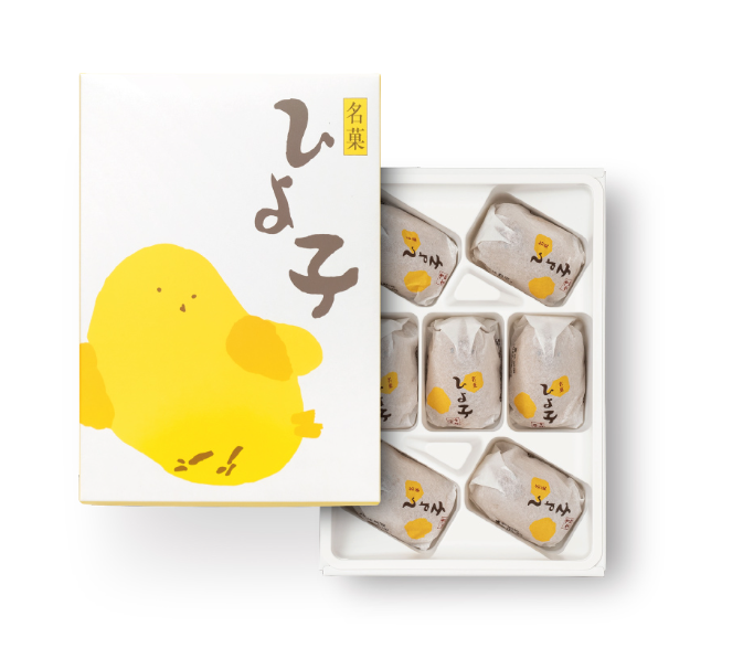 ★히요코만쥬 7개입 일본 병아리빵 후쿠오카 과자(후쿠오카 명물, 선물용포장)
